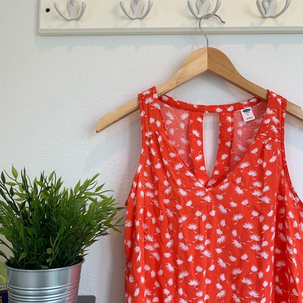Red Dandelion Blouse | Old Navy